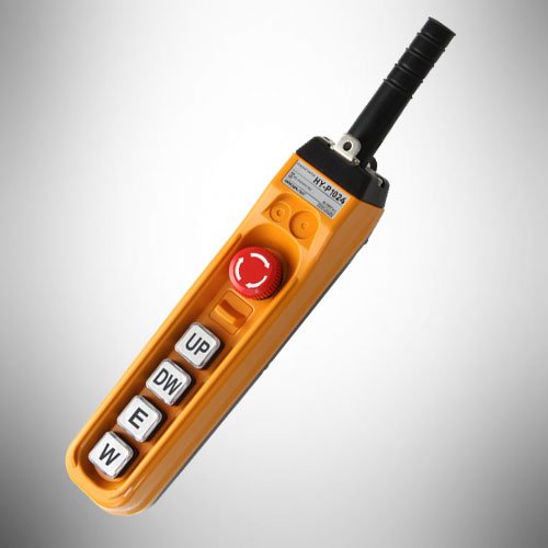 TECLE DE MANDO IMPERMEABLE DE 4 PULSADORES + HONGO HANYOUNG NUX HY-P1024SBB